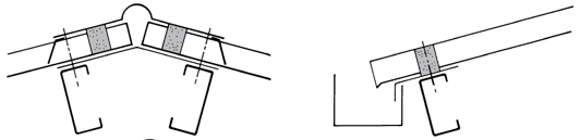 Ridge and Eave Filler Blocks